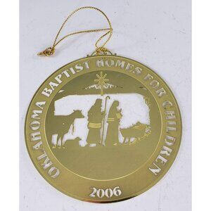 Oklahoma Baptist Homes For Children Church Christmas Ornament 2006